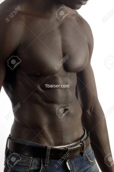 Homme Black chaud masseur 